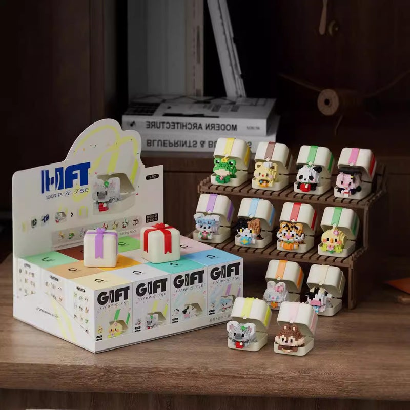 [ On Behalf Of Hair] Panda Pet Gift Box Microparticle Assembled Building Blocks Ornaments Girls Compatible With Lego - Image 4